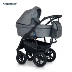 Krausman - Carucior 3 in 1 Trend Grey Prestige