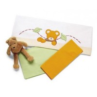 Pali - Lenjerie de patut pentru vara Pali Coccolino (3 piese)
