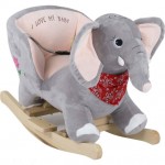 BabyGo - Balansoar cu sunete Elefantul Curios