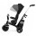 Kinderkraft - Tricicleta 4 in 1 rotativa cu pozitie de somn EASY TWIST Black