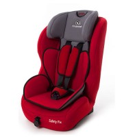 KinderKraft - Scaun auto SAFETY-FIX Red 9-36kg