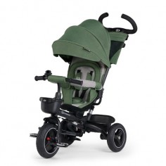 Kinderkraft - Tricicleta 5 in 1 rotativa SPINSTEP Green