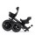 Kinderkraft - Tricicleta 5 in 1 rotativa SPINSTEP Grey