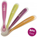 Beaba - Lingurita silicon BPA free  diverse culori