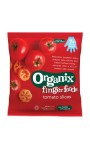 Snack Organix Finger, Feliute din Porumb expandat, Rosii & Morcovi, 20g, de la 7 luni