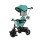 BabyTiger - Tricicleta rotativa 4 in 1 Fly Green