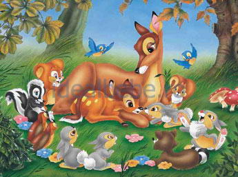 Dino - Bambi and Animals 48 piese