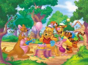 Dino - Winnie the Pooh`s Birthday 99 piese