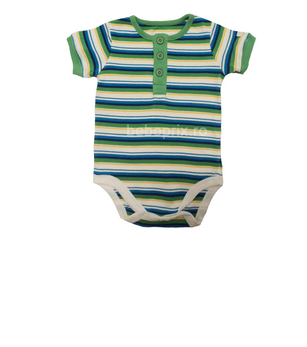 Small Wonders - Body Baby Striped Green