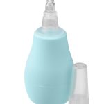Babyono - Aspirator nazal de silicon pentru bebelusi albastru