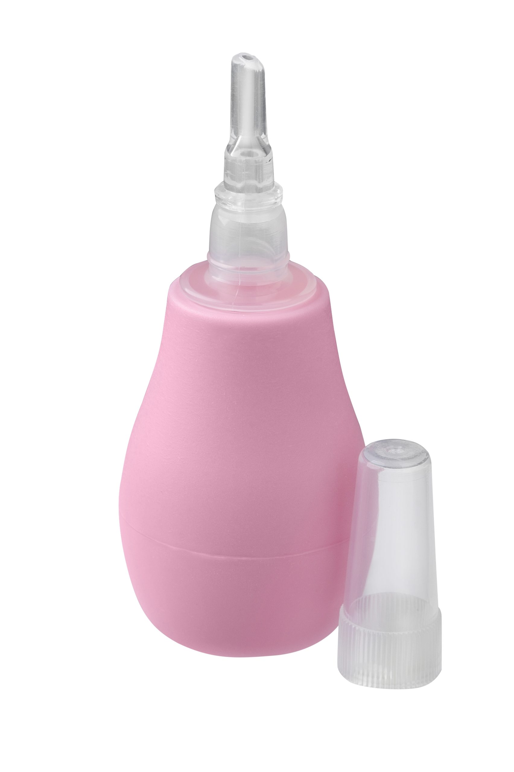 043-ROZ Babyono - Aspirator nazal de silicon pentru bebelusi roz - imagine 1