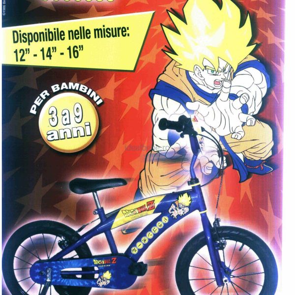 Dino Bikes - BICICLETA 165XL -  DRAGONBALL Z