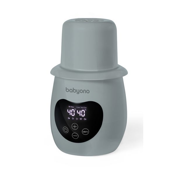 Babyono - Incalzitor si sterilizator electronic gri Hranire Naturala