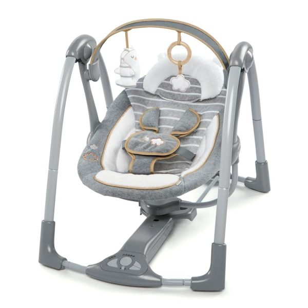 Ingenuity - Leagan portabil Swing 'n Go Portable Swing , BELLA TEDDY