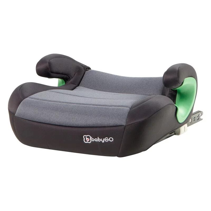 BURSA-III-GREY-1 BabyGo - Scaun auto booster Bursa IIIl Grey, 135-150 cm, certificat R129 - Image 1