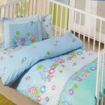 Tac - Lenjerie pentru bebelusi Baby Bees V01 Albastru