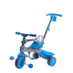 Baby Trike - Tricicleta Baby Trike 4 in 1 Hippo Blue - imagine 3