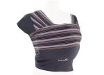 Baby Moov - Baby wrap grey-hibiscus - imagine 3
