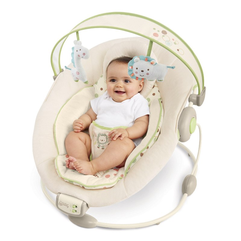 Balansoar-Sandstone-Cradling-Bouncer Bright Starts - Comfort Harmony Balansoar Sandstone Cradling Bouncer - imagine 1