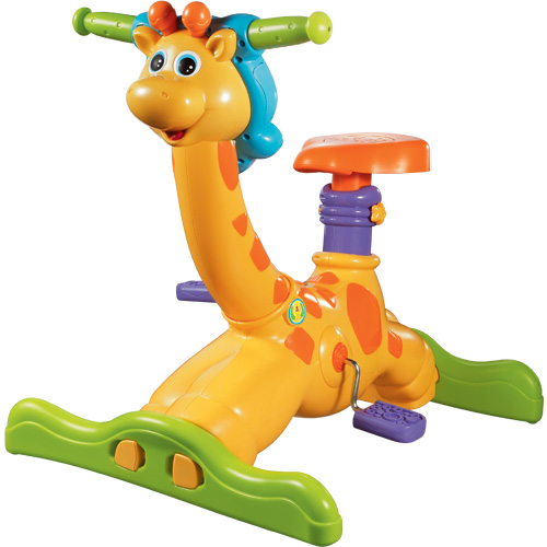 Balansoar-cu-pedale-girafa-VT106403 Vtech - Balansoar cu pedale girafa - imagine 1