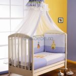 Feretti - Baldachin Safari blue + suport