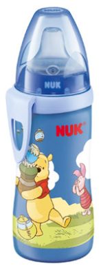 NUK - Biberon PP 300 ml Active Cup,adaptor silicon - imagine 3