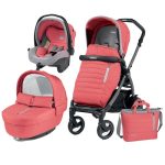 Carucior 3 in 1, Peg Perego, Book Plus 51 S, Black, Completo Elite