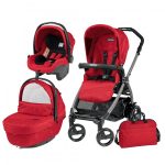 Carucior 3 in 1, Peg Perego, Book Plus 51 Black Sportivo Geo - imagine 4