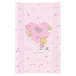 Blat de infasat cu intaritura My little Angel Roz 80x50 cm
