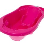 Cadita anatomica Tega Baby cu termometru Komfort Roz