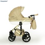 Carucior 3 in 1 Poema Beige - Krausman - Testat ADAC - Image 2