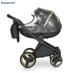 Carucior 3 in 1 Prime Mirage Gold - Krausman - Testat ADAC - imagine 6