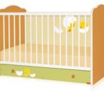 Bertoni - Pat lemn CLASSIC Multicolor 60 x 120 + cearceaf de pat cadou