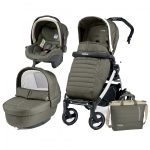Carucior 3 in 1, Peg Perego, Book Plus 51 S, Black&White, Completo Elite - imagine 4