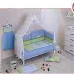 Nino - Lenjerie Patut 5BB+1 ERIZO Blue