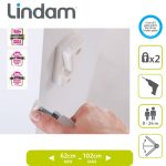 Lindam - Poarta siguranta Extensibila din metal - imagine 3