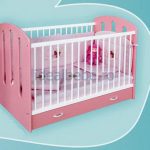 Bretco Design - Patut FRANCI'S 120 x 60 roz