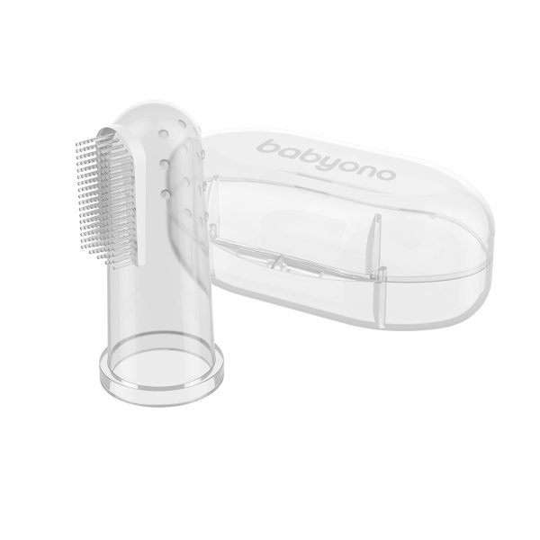 Degetar din silicon pentru masarea gingiilor
