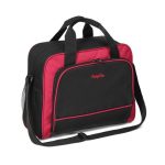 Geanta pentru mamici Basic black-red