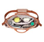Geanta pentru mamici Mame Chic Brown - imagine 5