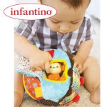 Infantino – Jucarie minge Gaga Peek-a-Boo - imagine 2