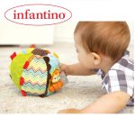 Infantino – Jucarie minge Gaga Peek-a-Boo - imagine 3