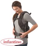 Infantino - Marsupiu Support Carrier Cotton - imagine 2