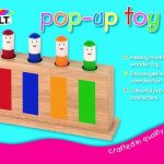 Galt - Jucarie din lemn Pop-Up Toy