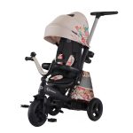 Kinderkraft - Tricicleta 4 in 1 rotativa cu pozitie de somn EASY TWIST Bird LIMITED EDITION