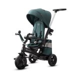 Kinderkraft - Tricicleta 4 in 1 rotativa cu pozitie de somn EASY TWIST Midnight Green