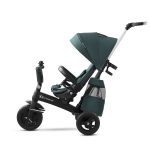 Kinderkraft - Tricicleta 4 in 1 rotativa cu pozitie de somn EASY TWIST Midnight Green - Image 4