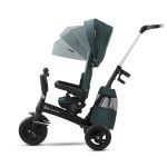 Kinderkraft - Tricicleta 4 in 1 rotativa cu pozitie de somn EASY TWIST Midnight Green - Image 8