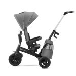 Kinderkraft - Tricicleta 4 in 1 rotativa cu pozitie de somn EASY TWIST Platinum Grey - Image 4