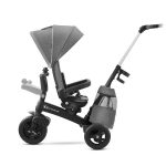 Kinderkraft - Tricicleta 4 in 1 rotativa cu pozitie de somn EASY TWIST Platinum Grey - Image 6